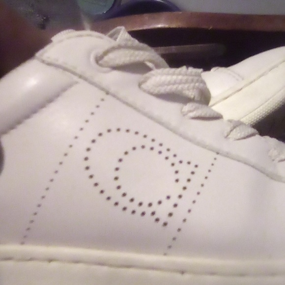 Coach sneakers size 5.1/2 tan and brown,carefully worn leather - Picture 5 of 5